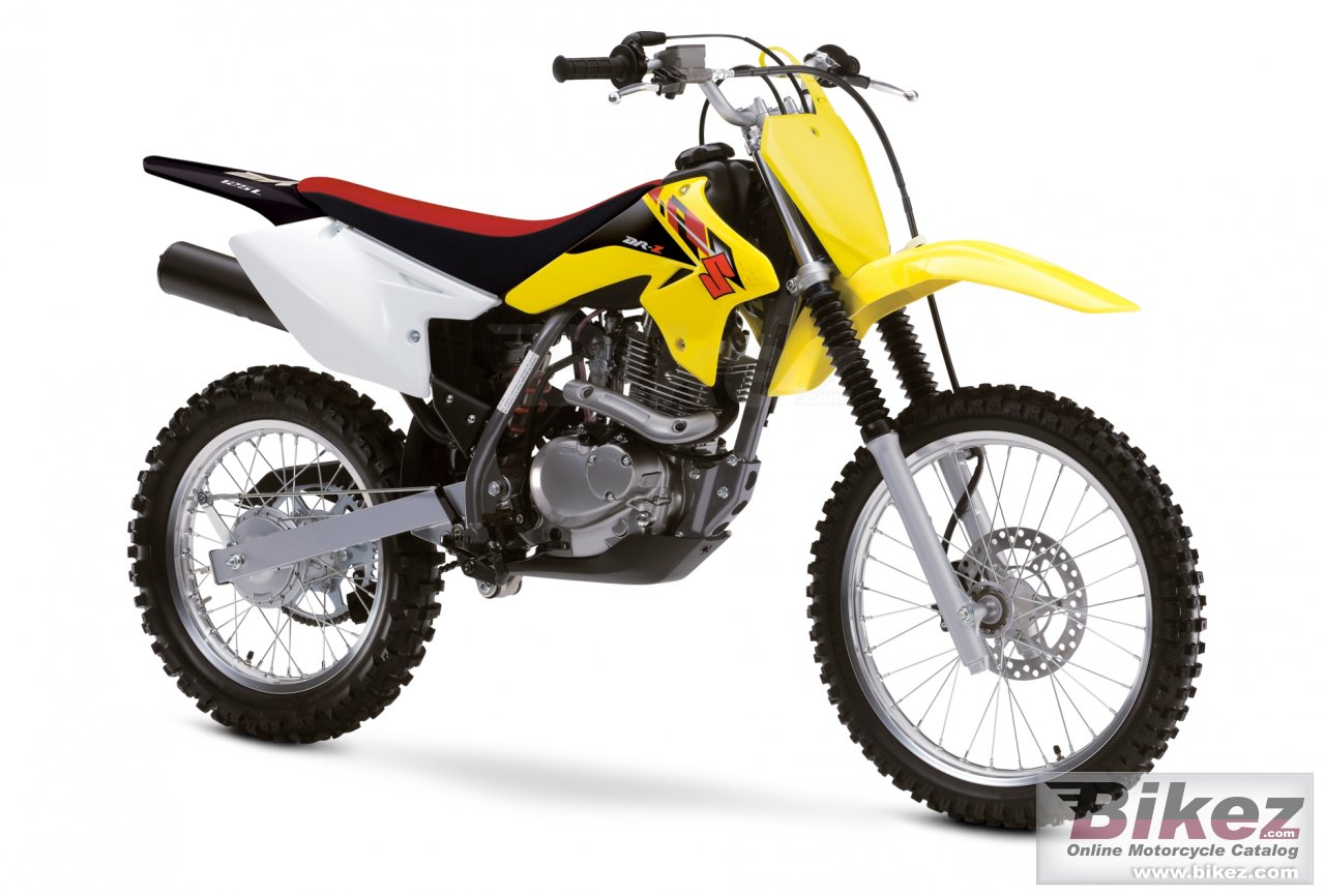 Big Suzuki dr-z125l picture and wallpaper from Bikez.com